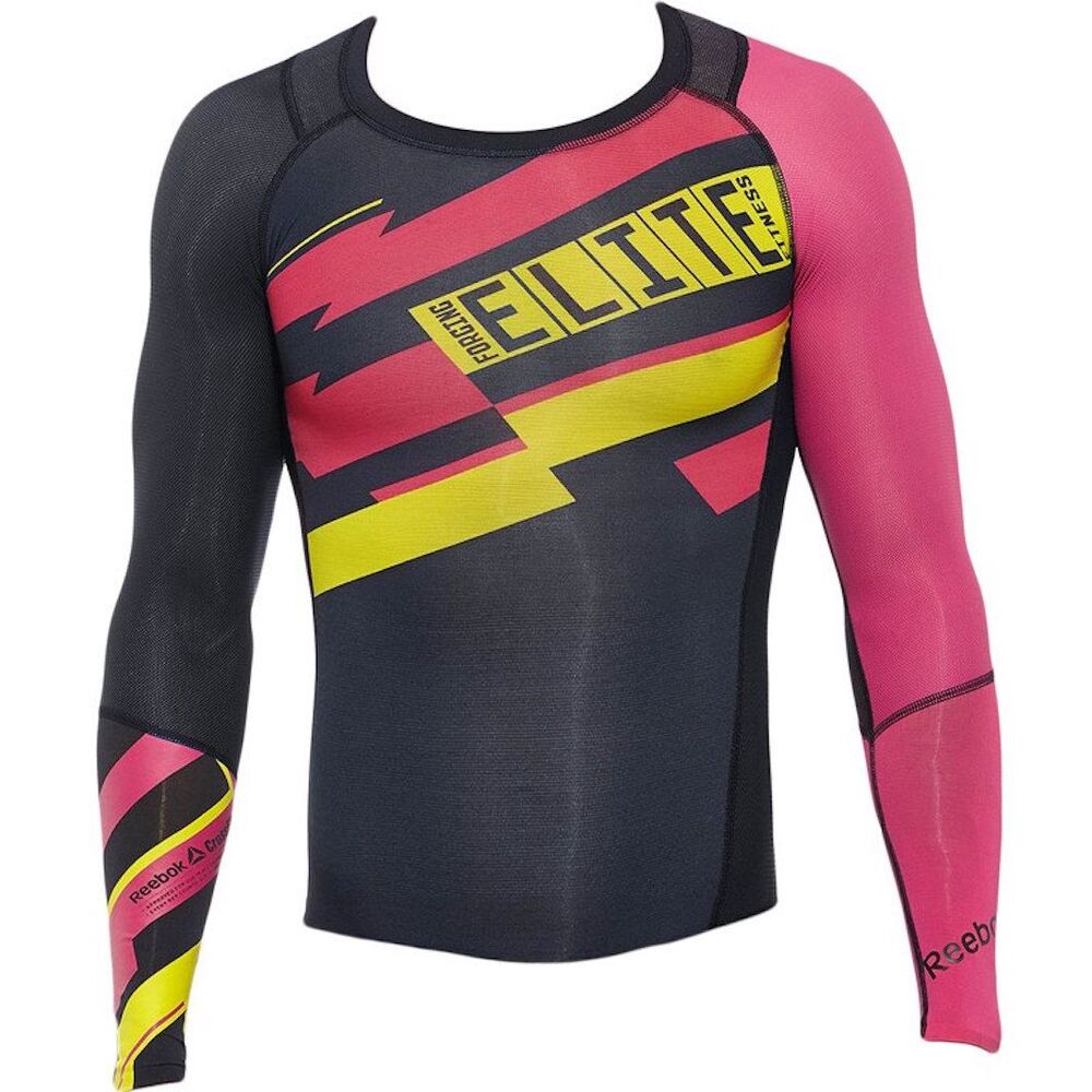 Reebok Crossfit Litecom Long Sleeve Compression Shirt